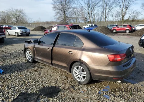 2015 Volkswagen Jetta Base из США, поврежденный, VIN 3VW2K7AJ4FM212910